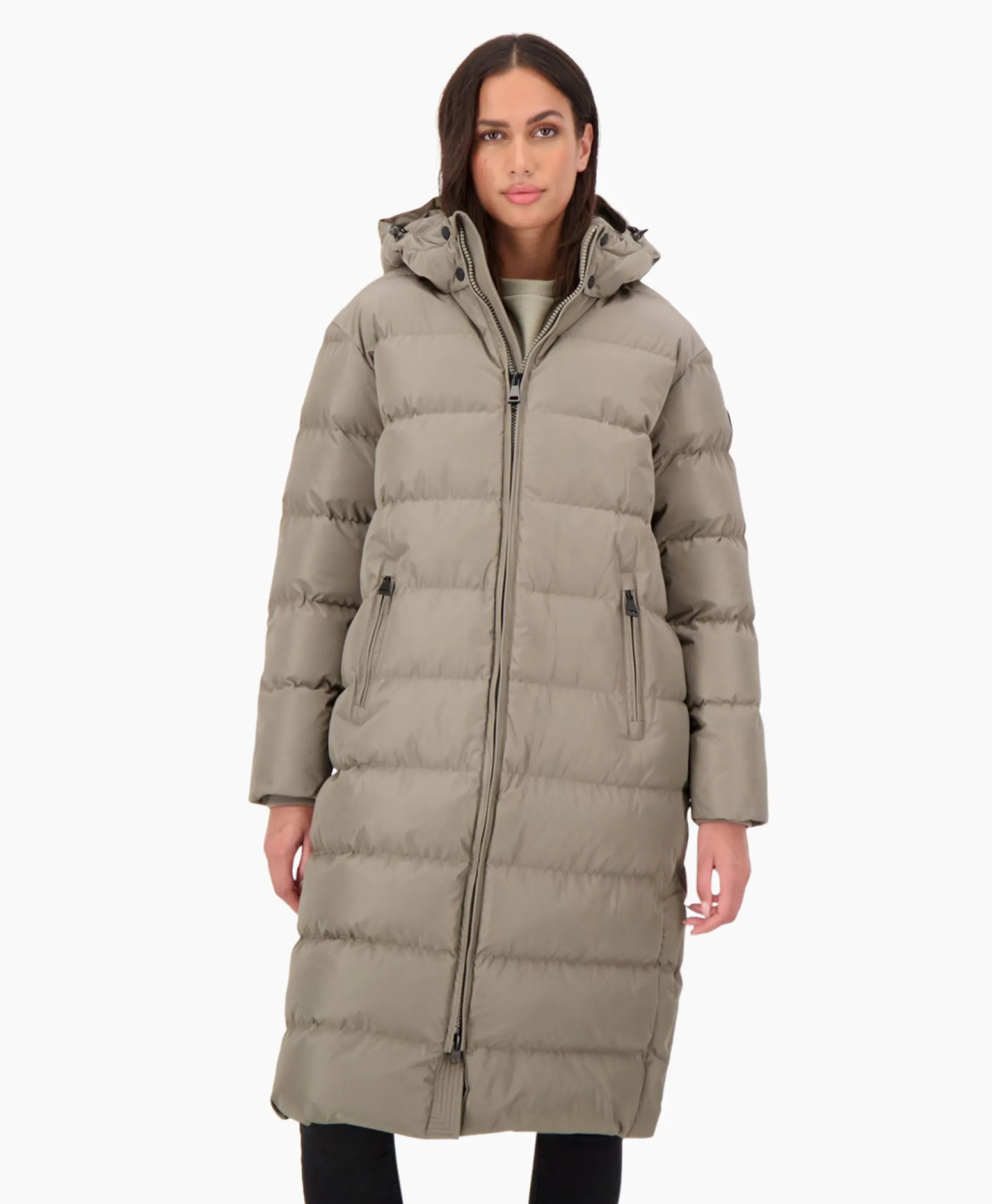 Airforce Gewatteerde Jas Grace Jacket Beige*Dames Jassen