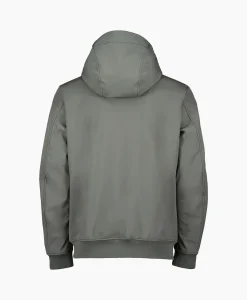 Airforce Softshell Jas Hooded Grijs*Heren Jassen