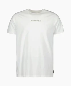 Airforce T-Shirt Wording/Logo Wit*Heren T-Shirts