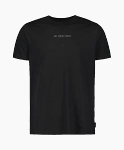 Airforce T-Shirt Wording/Logo Zwart*Heren T-Shirts