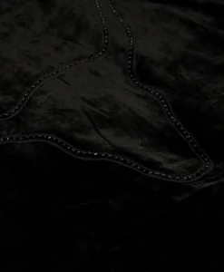 Alix The Label Bomberjack Ladies Woven Oversized Velvet Zwart*Dames Jassen