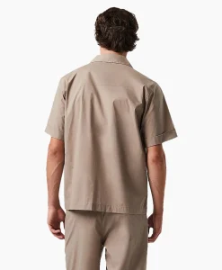 Alpha Tauri Overhemd Welsh Zand*Heren Overhemden