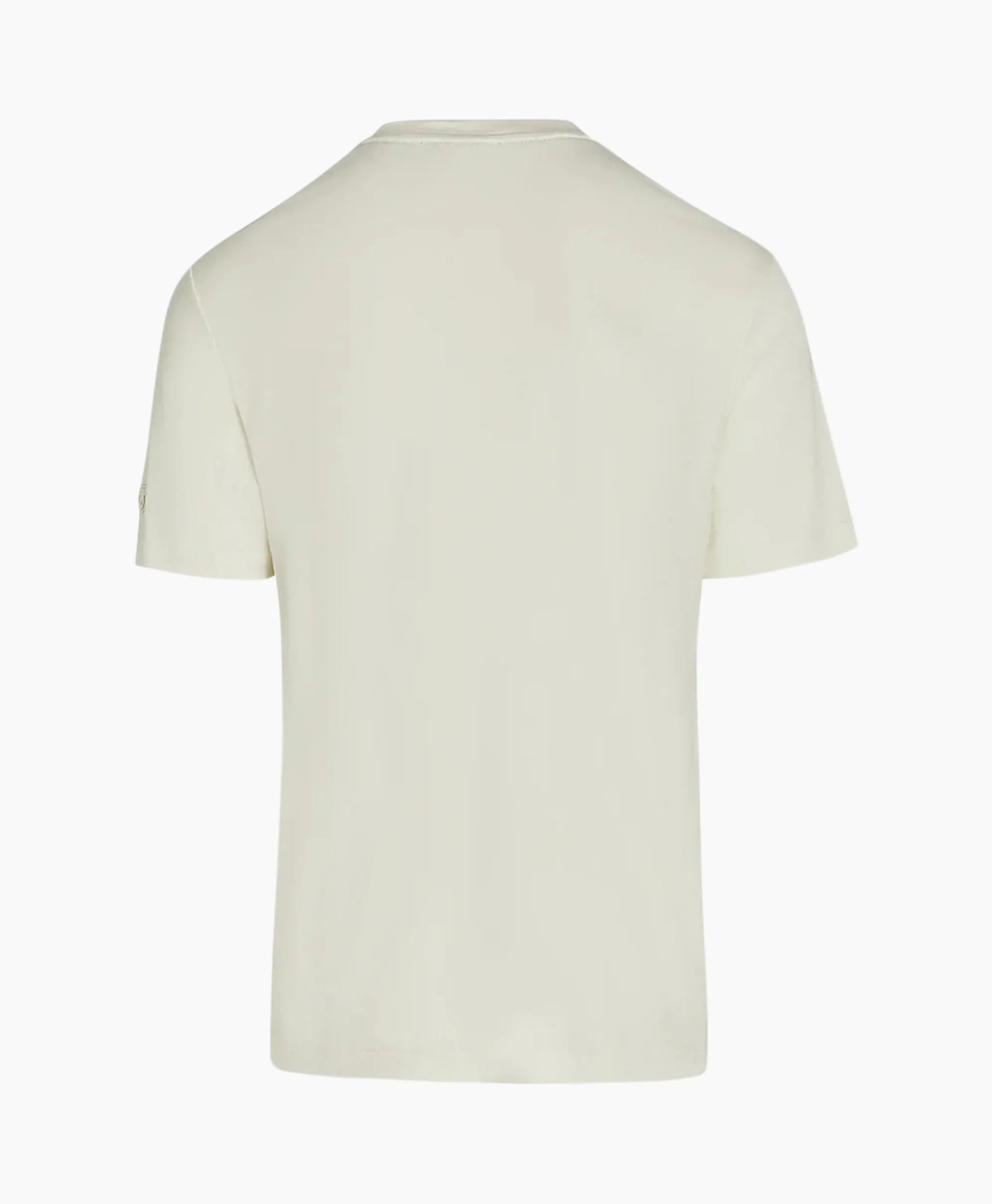 Alpha Tauri T-Shirt Korte Mouw Jopin Off White*Heren T-Shirts