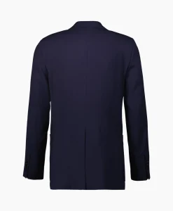 Ami Paris Jack Two Buttons Wool Viscose Twill Donker Blauw*Heren Jassen
