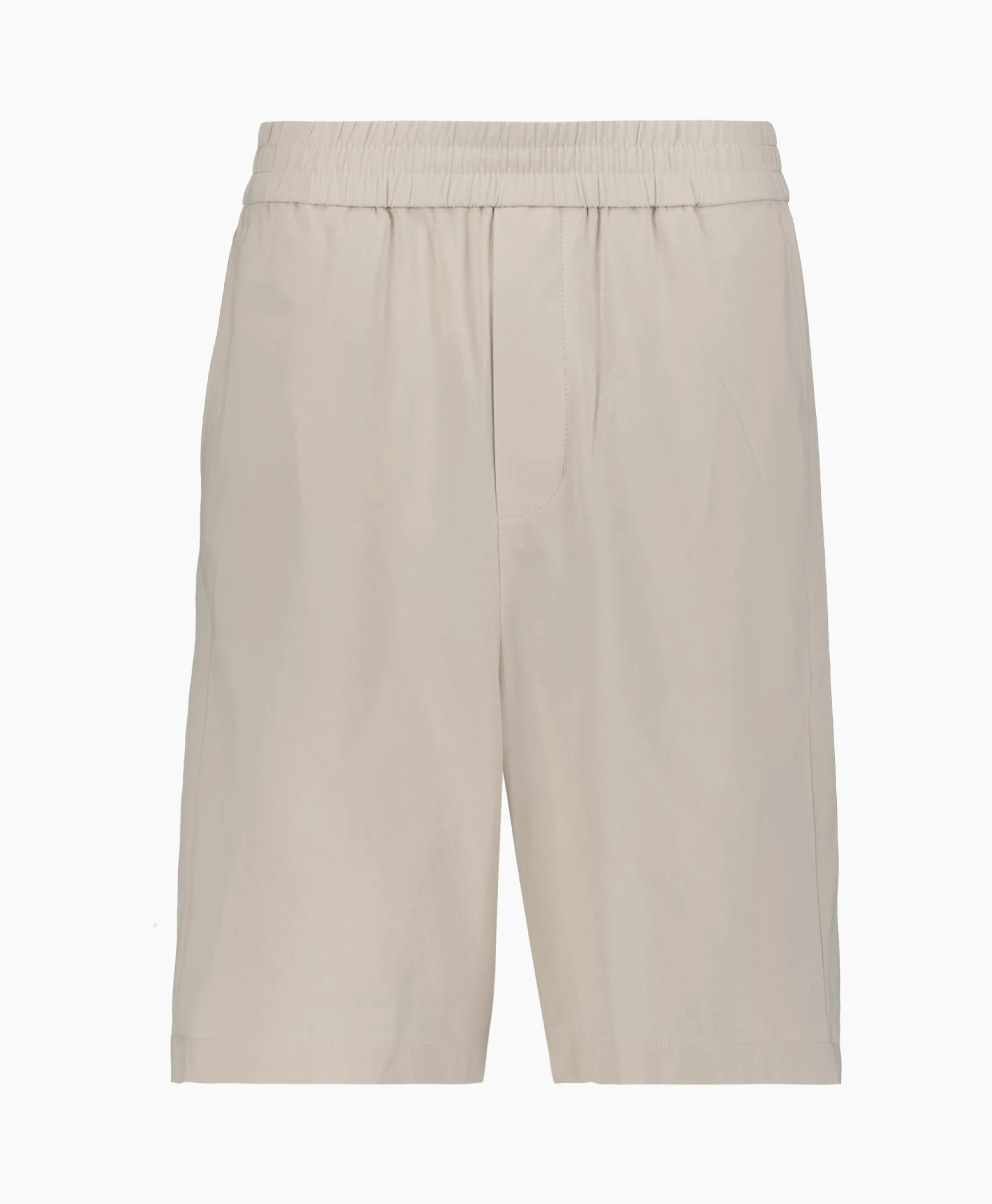 Ami Paris Korte Broek Elasticated Waist Bermuda Zand*Heren Broeken