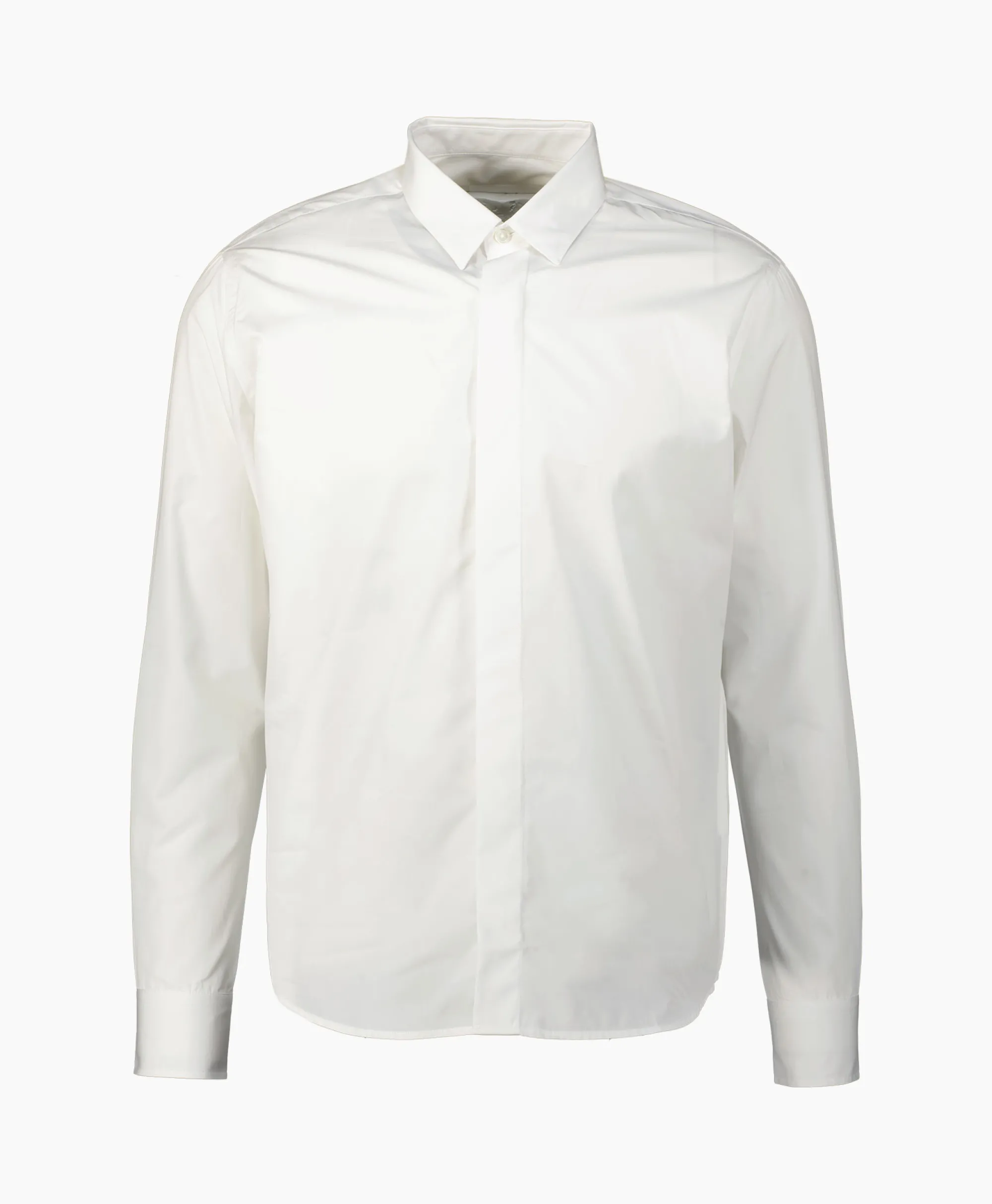 Ami Paris Overhemd Tonal Ami De Coeur Off White*Heren Overhemden