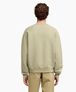 Ami Paris Sweater Ami De Coeur Khaki*Heren Truien