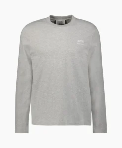 Ami Paris T-Shirt Ami Am Antraciet*Heren T-Shirts