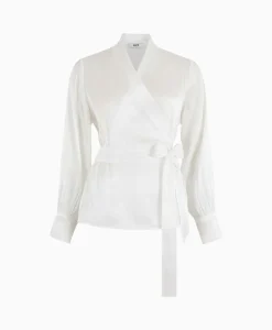 Anna Van Toor Blouse 43A05-03347 Beige*Dames Blouses