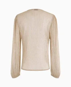 Anna Van Toor Blouse 26A05-03428 Goud*Dames Blouses