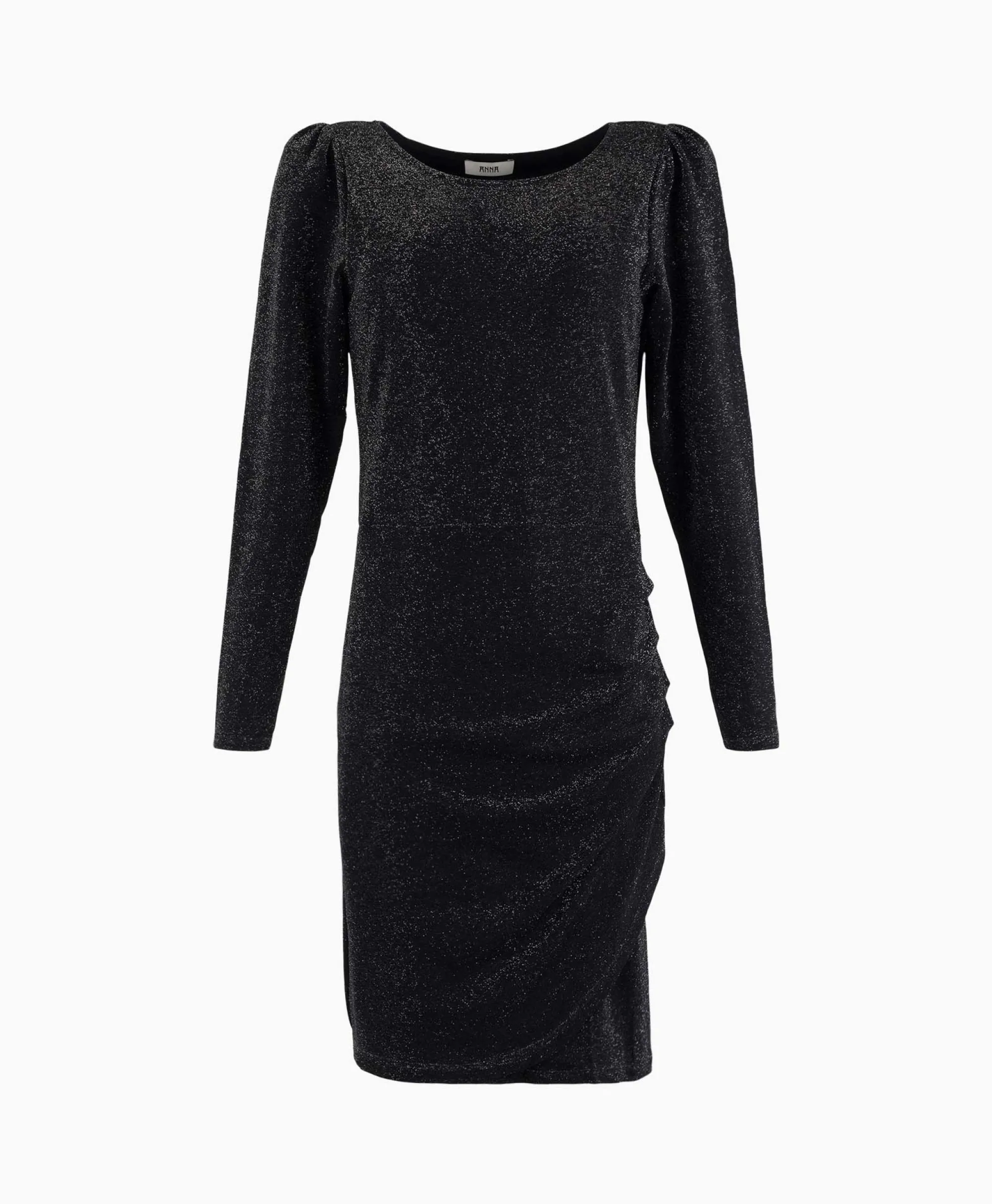 Anna Van Toor Jurk 91A06-03634 Zilver*Dames Jurken