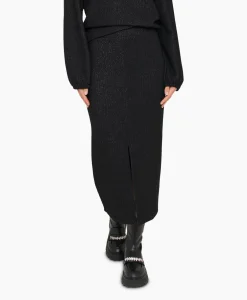 Anna Van Toor Rok 43A03-02651 Zwart*Dames Rokken