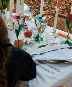 Anna+nina Accessoires Column Candle Holder Brons*Lifestyle Lifestyle