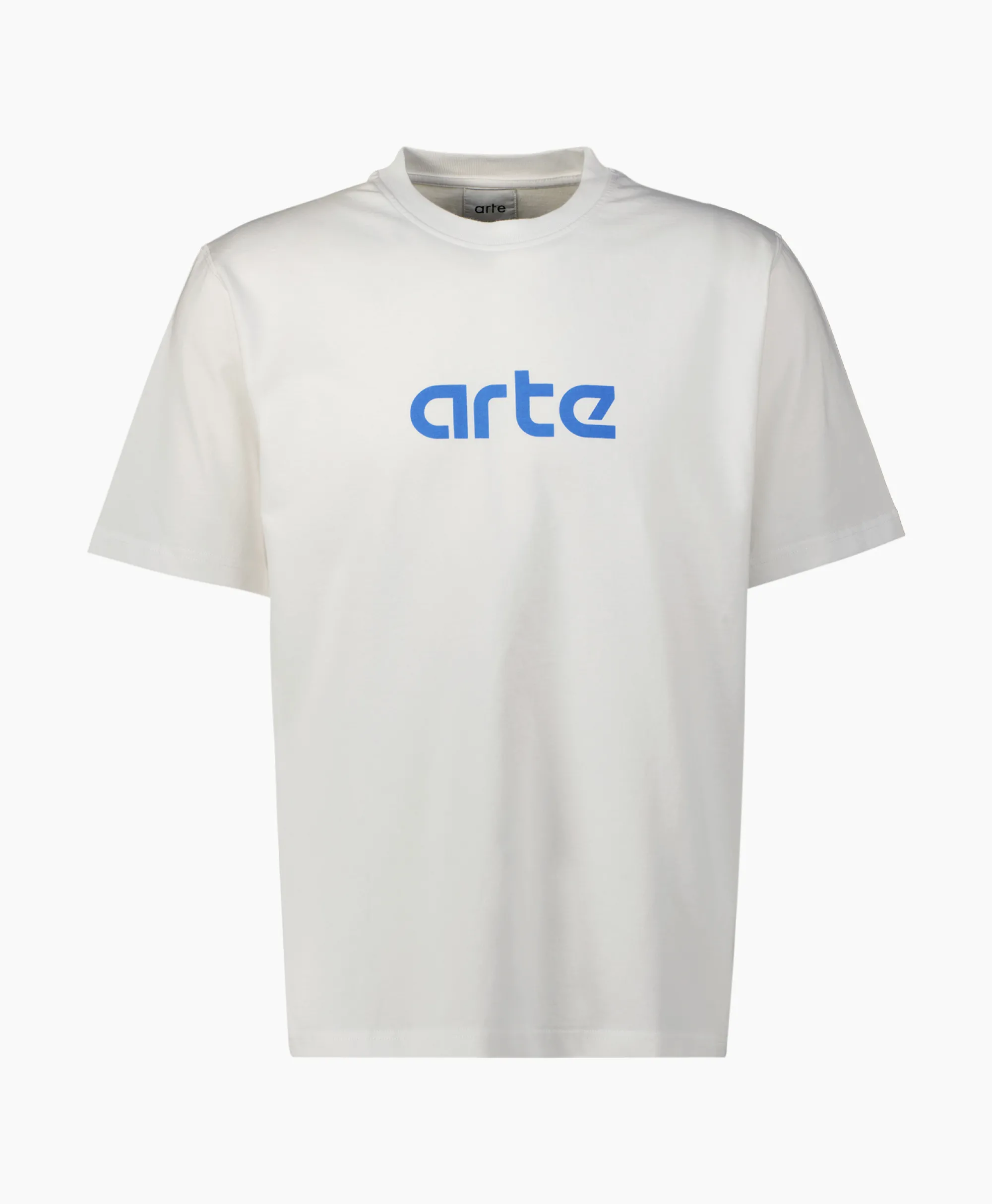 Arte Antwerp T-Shirt Korte Mouw Front Arte Chest Wit*Heren T-Shirts