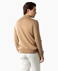 Aurelien Polo Longsleeve Beige*Heren Polo's