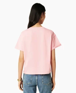 Ba&sh Ba&Sh T-Shirt Korte Mouw Rosie Pink*Dames T-Shirts & Tops
