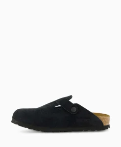 Birkenstock Instapper Boston Sfb Zwart*Dames Instappers