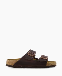Birkenstock Sandaal Arizona Snf Bruin*Heren Sandalen
