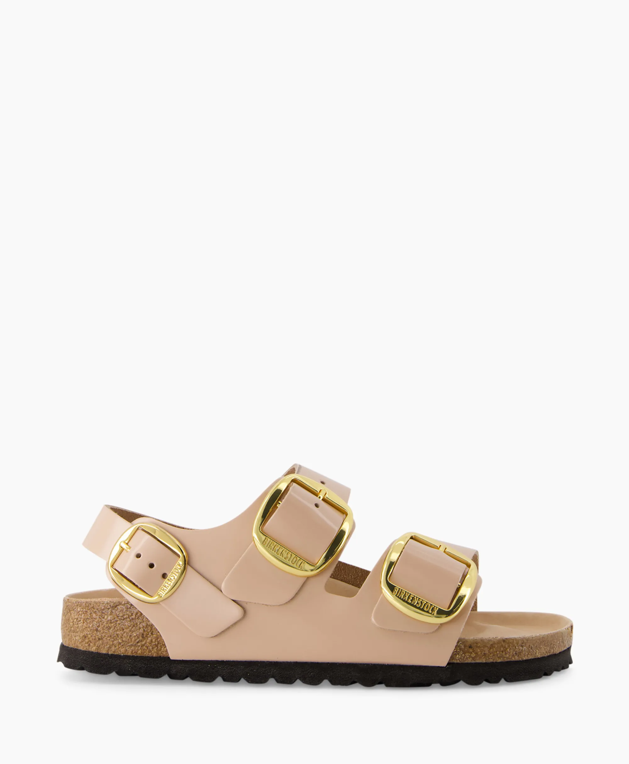 Birkenstock Sandaal Zonder Hak Milano Beige*Dames Sandalen