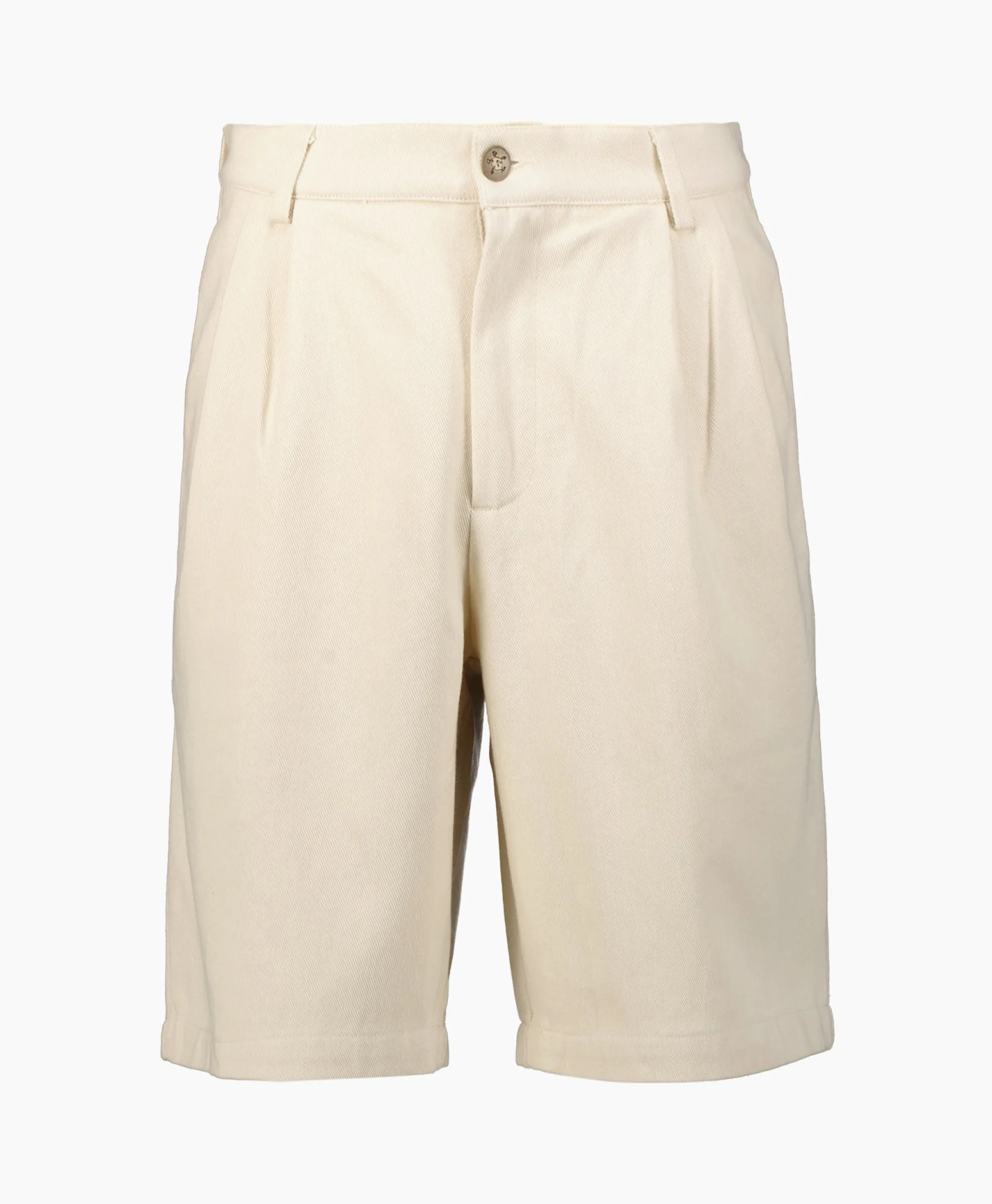 Bram's Fruit Bram's Fruit Korte Broek Twill Shorts Beige*Heren Broeken