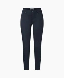 Cambio Broek Satin Superstrech Piera Blauw*Dames Broeken