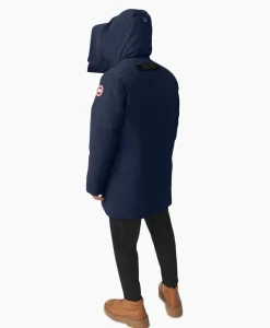 Canada Goose Gewatteerde Jas Langford Parka Blauw*Heren Jassen