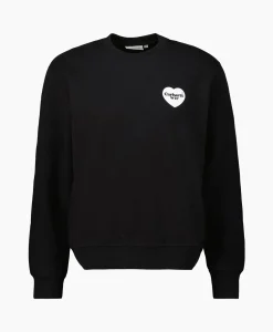 Carhartt Wip Sweater Heart Bandana Zwart*Heren Truien