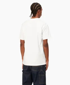 Carhartt Wip T-Shirt Korte Mouw S/S Chase Wit*Heren T-Shirts