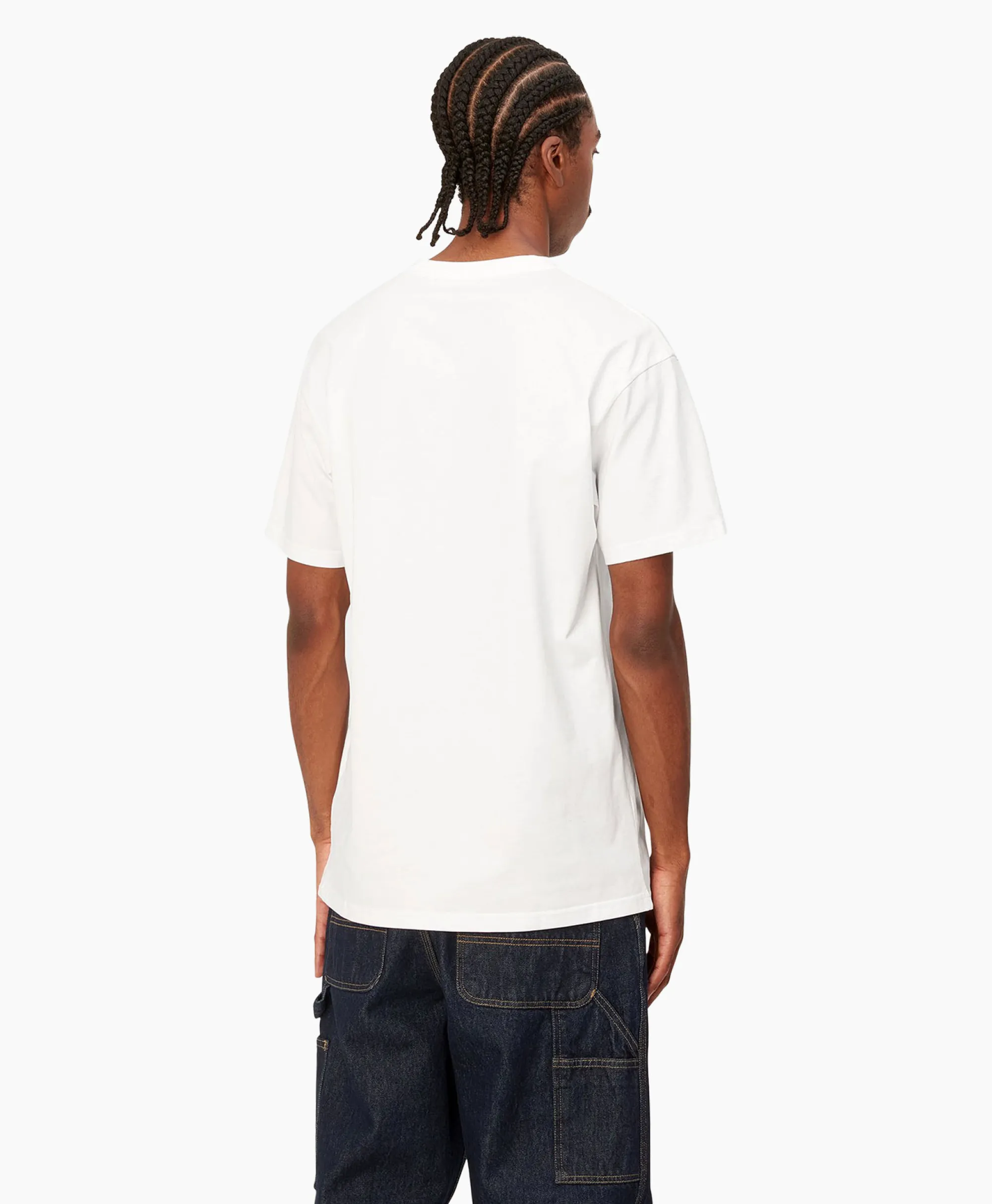 Carhartt Wip T-Shirt Korte Mouw S/S Chase Wit*Heren T-Shirts