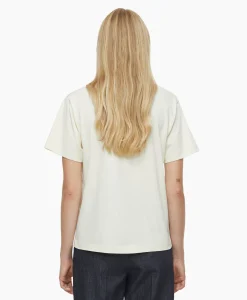 Closed T-Shirt Korte Mouw Basic Ecru*Dames T-Shirts & Tops