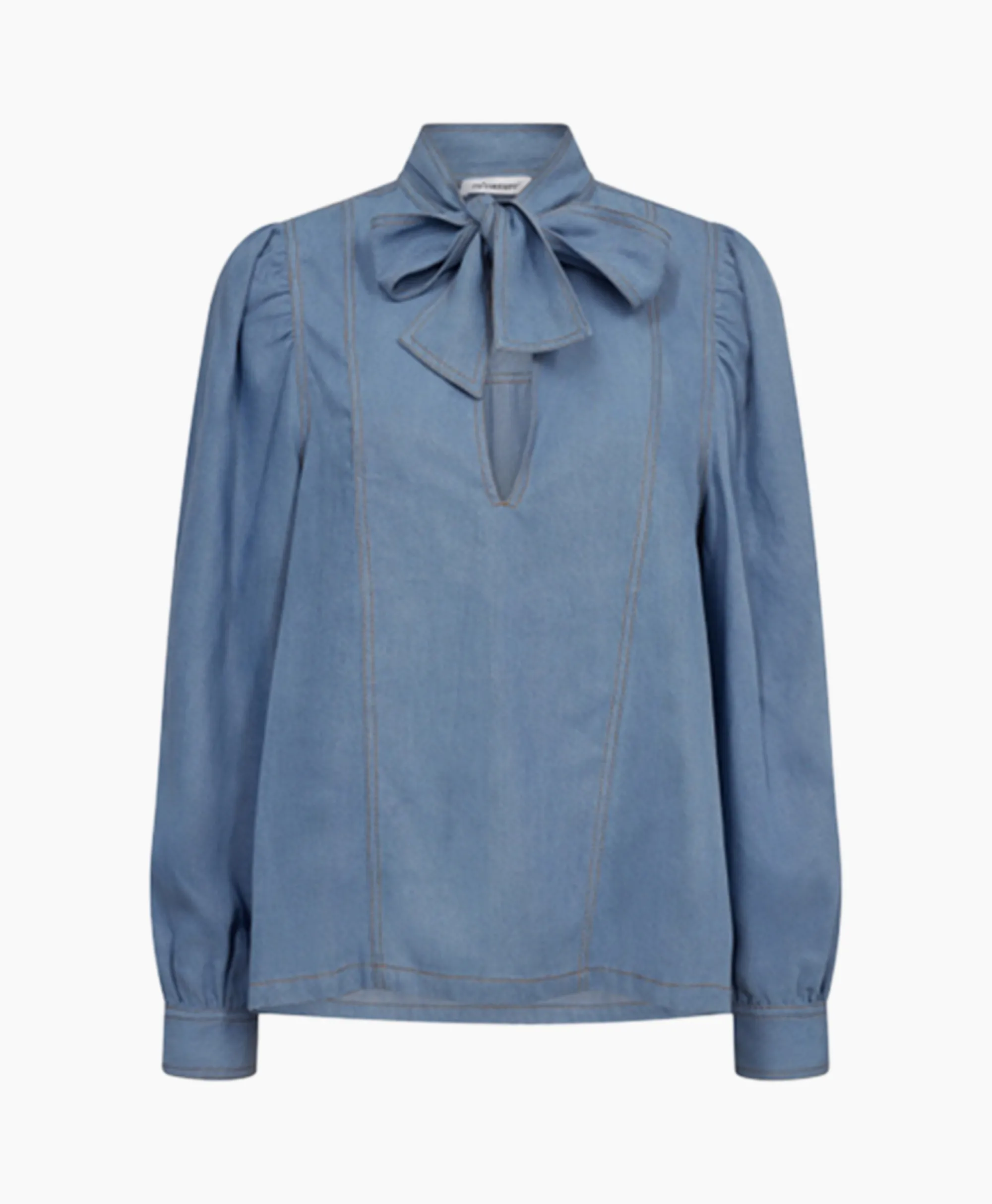 Co'couture Co'Couture Blouse Titus Denim Blow Blauw*Dames Blouses
