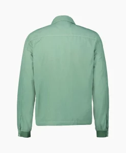 Cp Company Overshirt Flatt Nylon Licht Groen*Heren Jassen