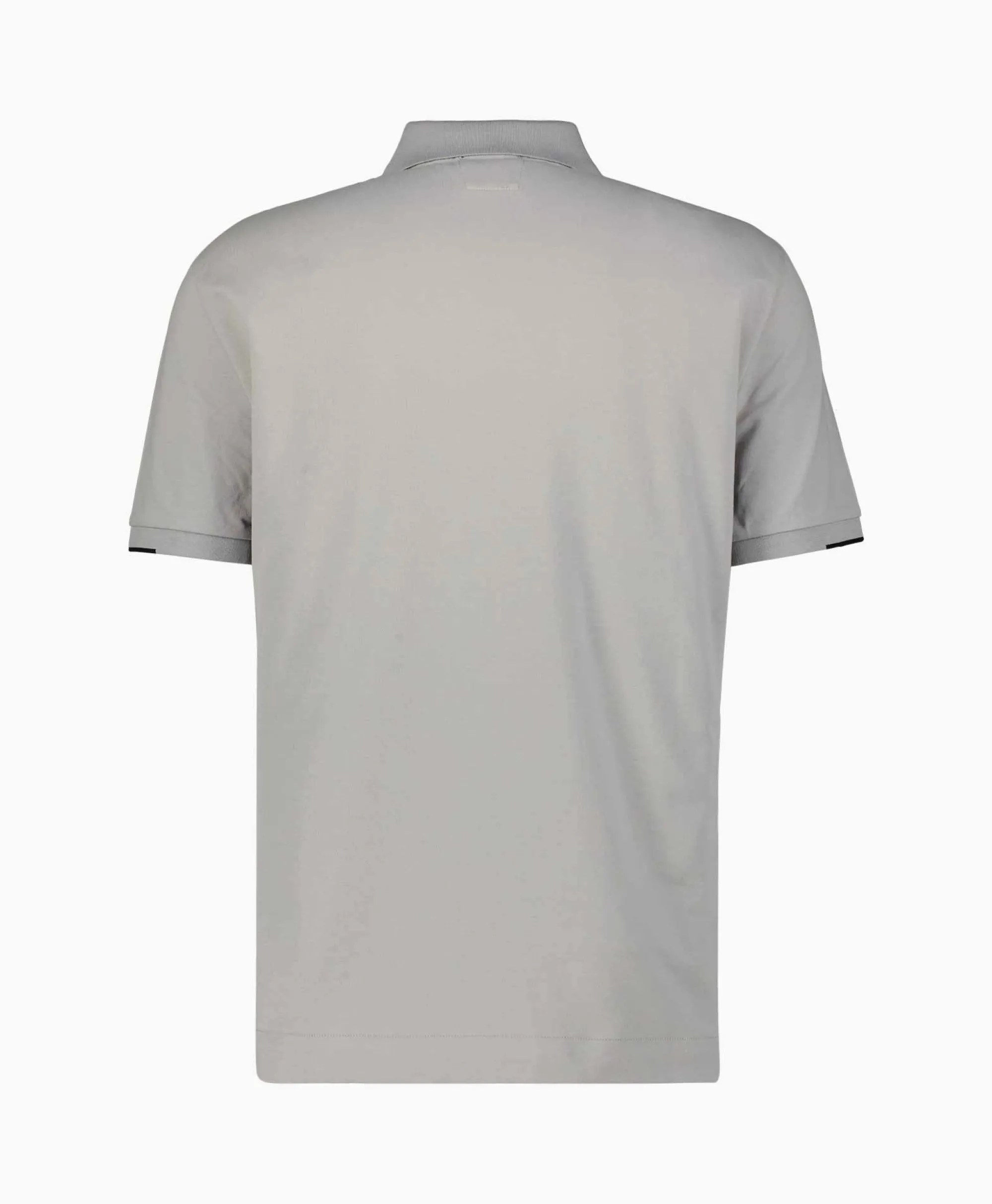 Cp Company Polo Metropolis Stretch Piquet Grijs*Heren Polo's