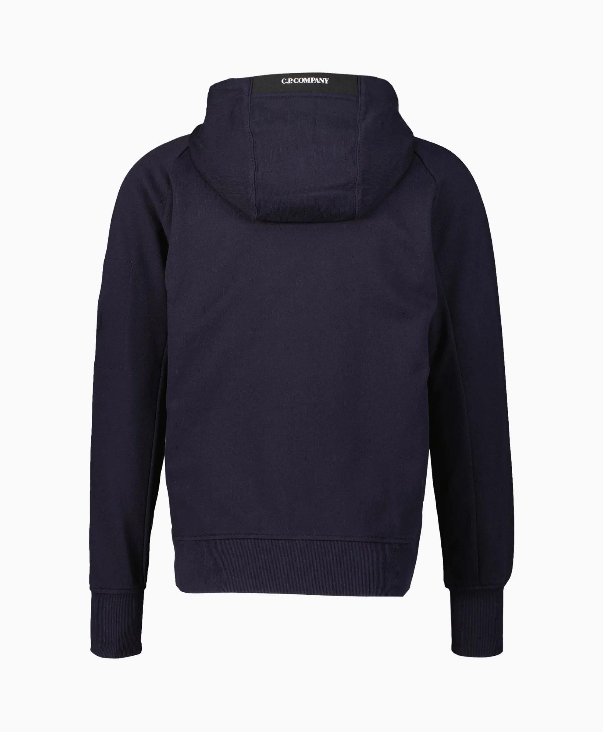 Cp Company Vest Diagonal Raised Fleece Zipped Donker Blauw*Heren Vesten