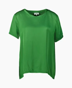 D'arc D'Arc Top Round Neck Groen*Dames T-Shirts & Tops