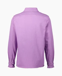 Denham Overhemd Burton Utility Overshirt Gdt Paars*Heren Overhemden