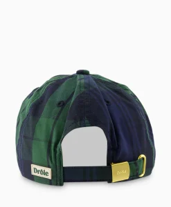 Drole De Monsieur Pet La Casquette Tartan Groen*Heren Petten