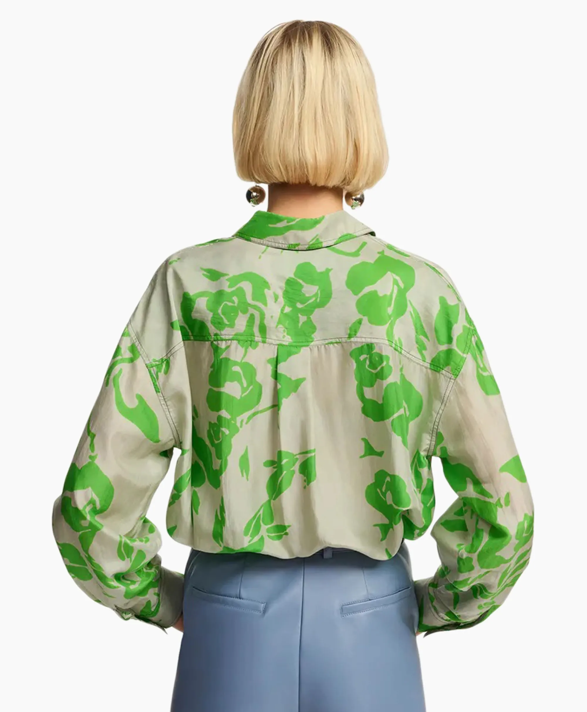 Essentiel Antwerp Blouse Forgetmenot Groen*Dames Blouses