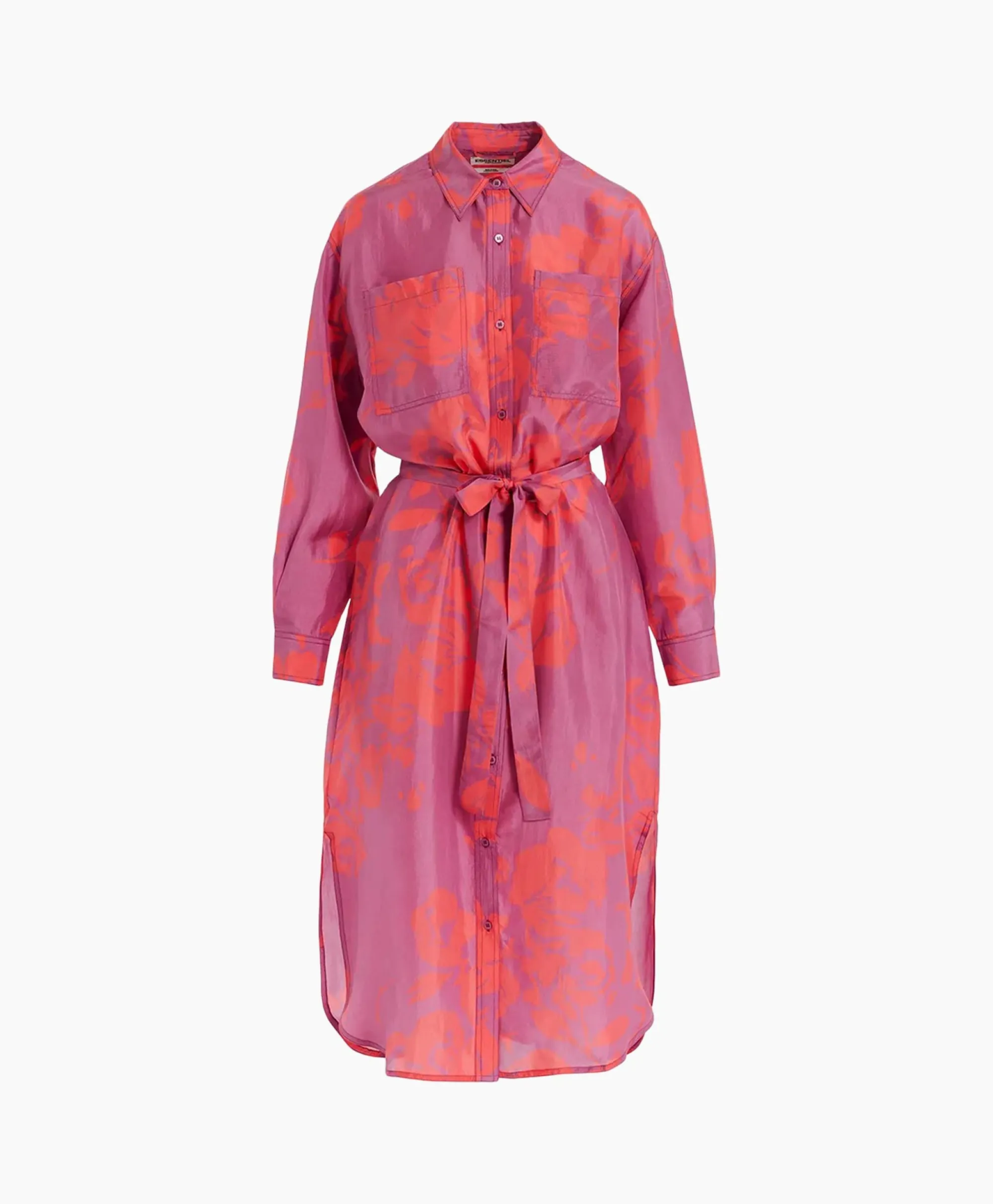 Essentiel Antwerp Mini Jurk Foxglove Pink*Dames Bruiloftskleding