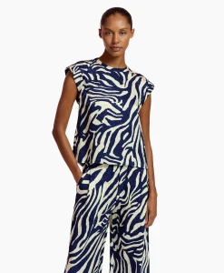 Essentiel Antwerp Top Feebee Blauw*Dames T-Shirts & Tops