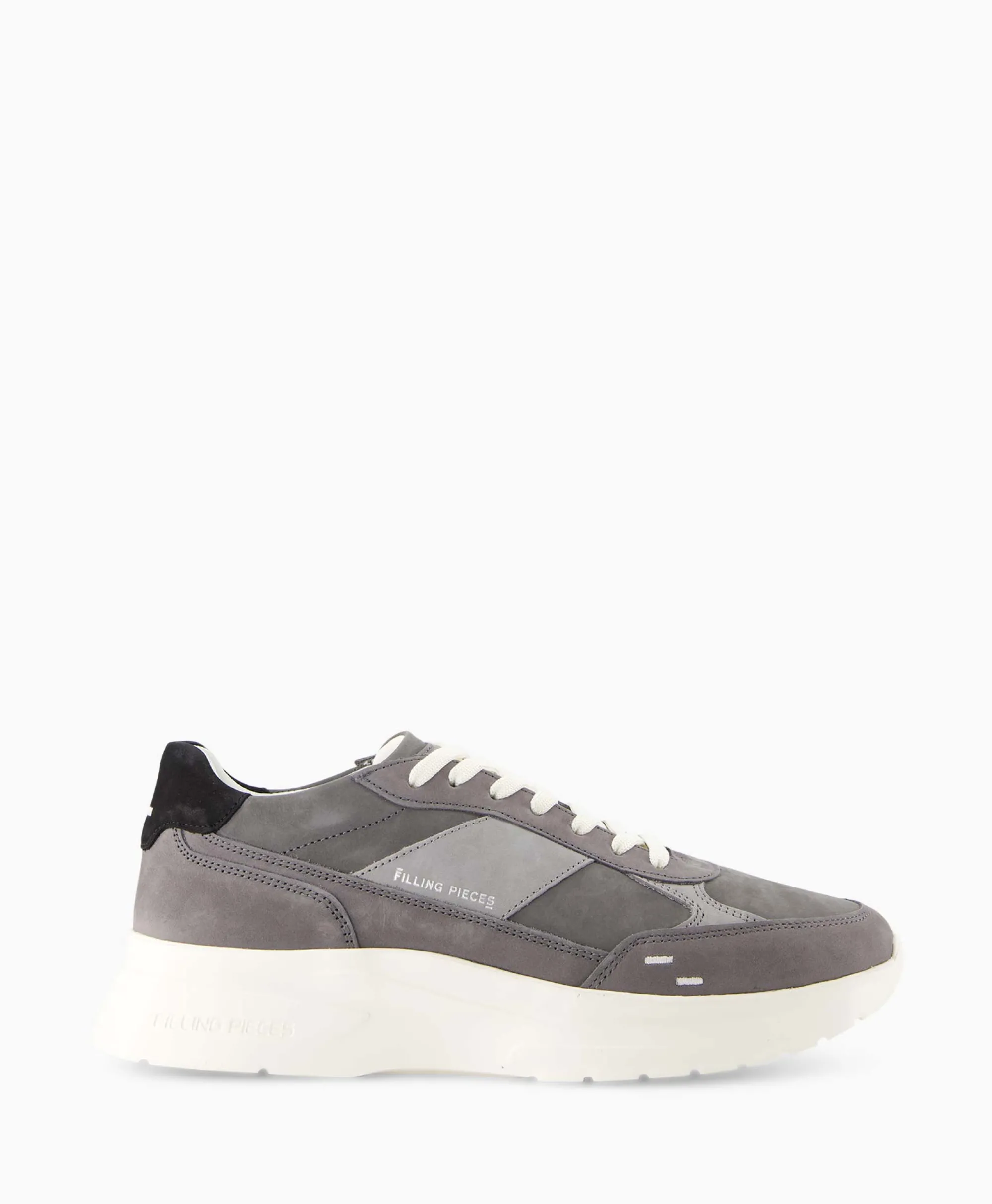 Filling Pieces Sneaker Jet Runner Donkergrijs*Heren Sneakers