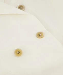 Golden Goose Blazer Journey W's Double Breasted Light Wool Ecru*Dames Blazers