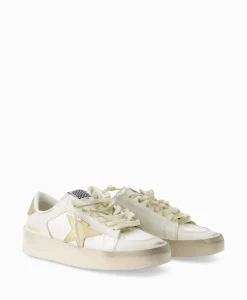 Golden Goose Sneaker Stardan Leather Mirrored Star Wit*Dames Sneakers