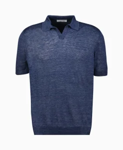 Gran Sasso Polo 57174/24801 Donker Blauw*Heren Polo's