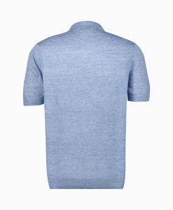 Gran Sasso Polo 57174/24801 Licht Blauw*Heren Polo's