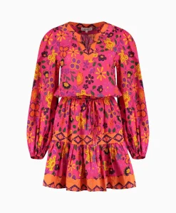 Harper & Yve Harper & Yve Mini Jurk Max-Dr Roze*Dames Jurken