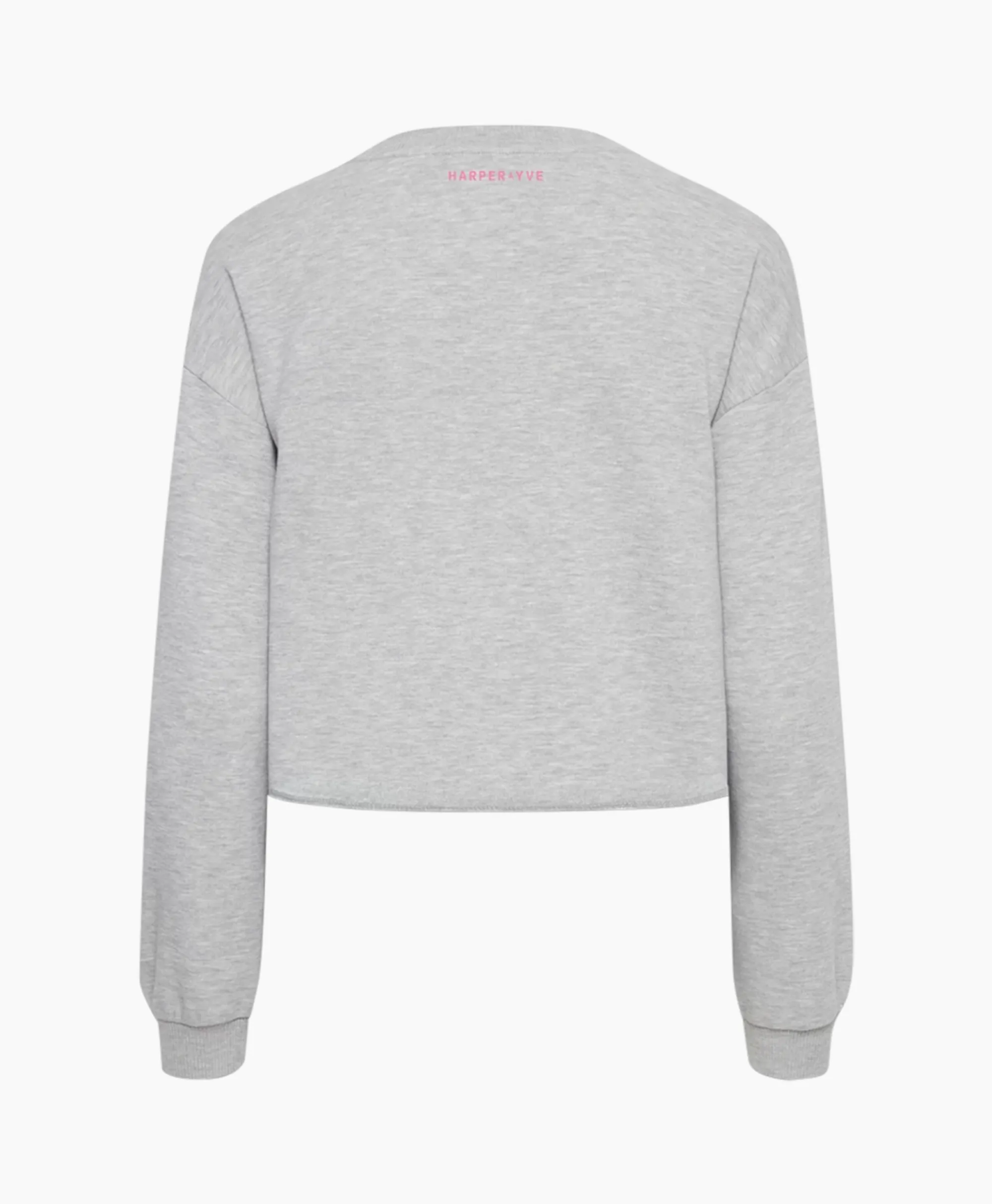 Harper & Yve Harper & Yve Pullover Smiley-Sw Grijs*Dames Truien