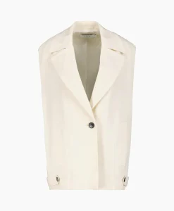 Iro Gilet Karine Ecru*Dames Gilets