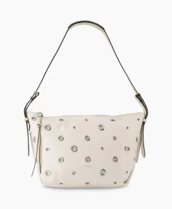 Isabel Marant Schouder / Hand Tas Leyden-Gd Ecru*Dames Tassen