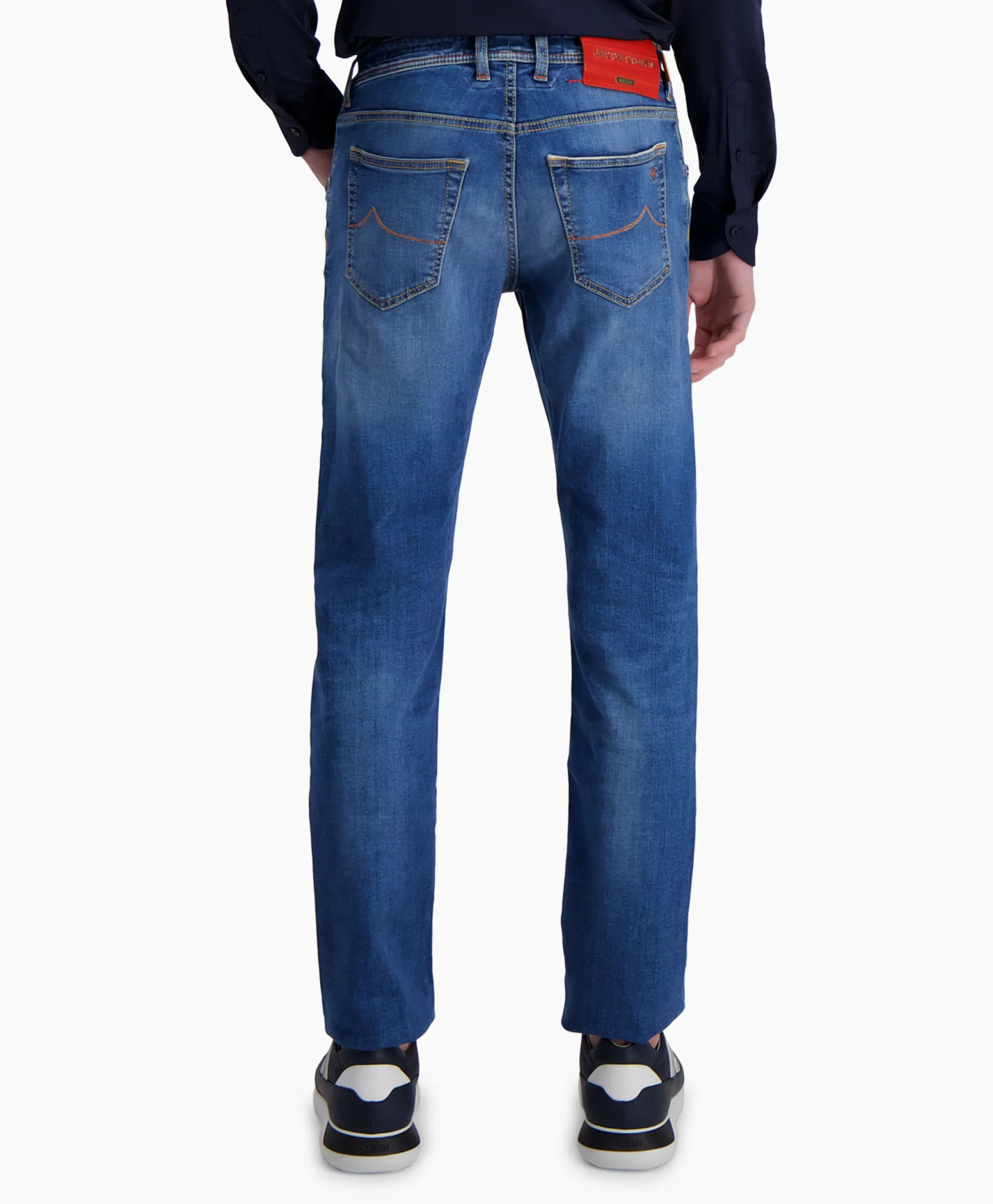 Jacob Cohen Jeans 5 Pkt Slim Fit Nick Ltd Midden Blauw*Heren Broeken